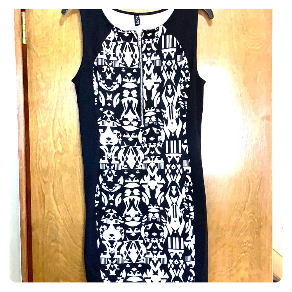 Black & white H&M dress, size 12